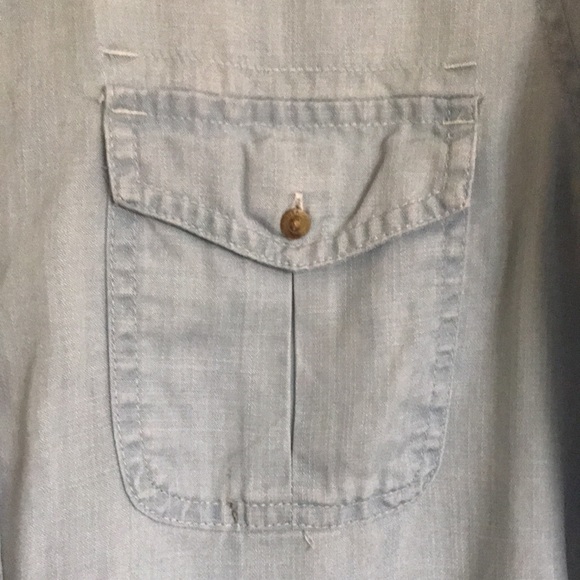 Chambray blue shirt - Picture 3 of 5